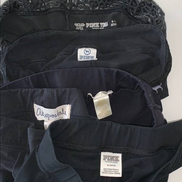 Workout Gym Cheer lot 9 pieces pink matty m pants - Picture 8 of 8